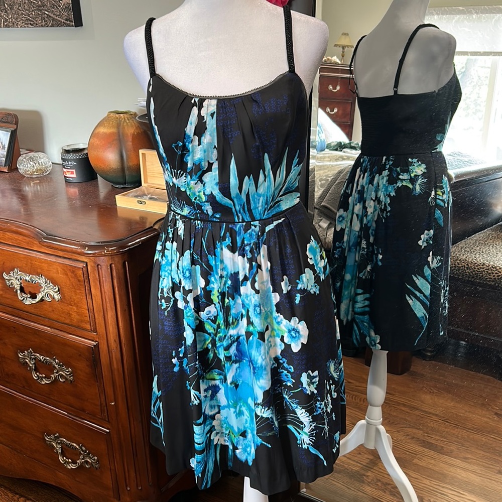 Shirt strapless dress with pockets